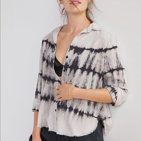 Cloth & Stone tie dye button down  - Picture 5 of 5